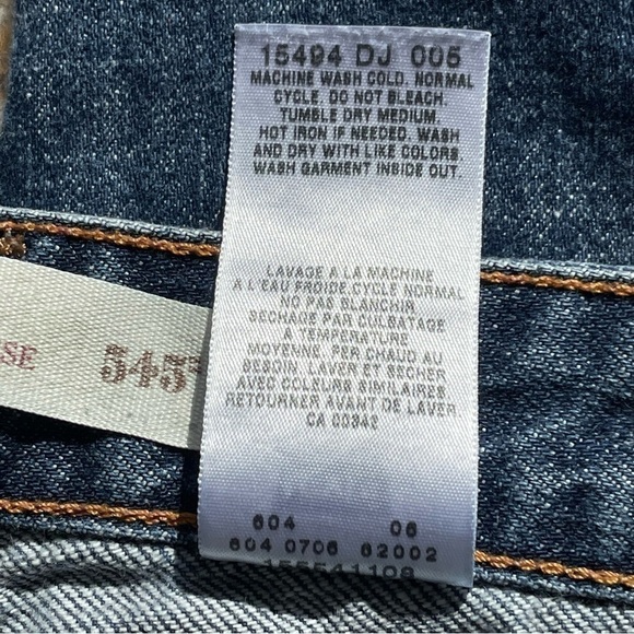 Levi’s 545 Women’s Low Bootcut Denim Jeans Size 10M Medium Wash - Picture 13 of 15